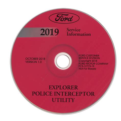 2019 ford explorer maintenance manual